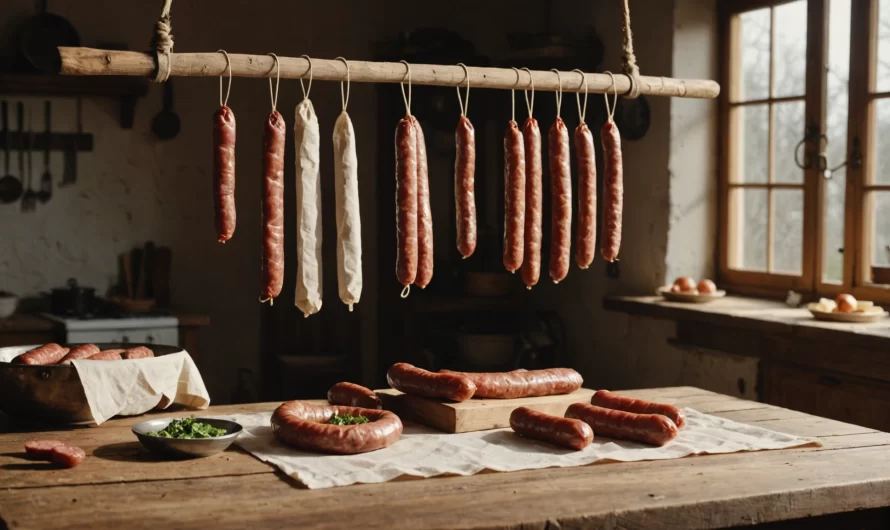 Affiner son saucisson à la maison : astuces pour un séchage réussi et savoureux