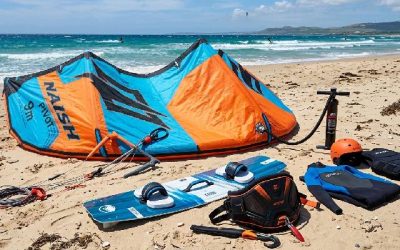 équipement de kitesurf