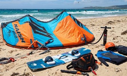 équipement de kitesurf