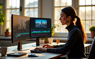Monteuse vidéo & Motion Designer à Paris : Sublimez vos vidéos avec du graphisme animé sur-mesure